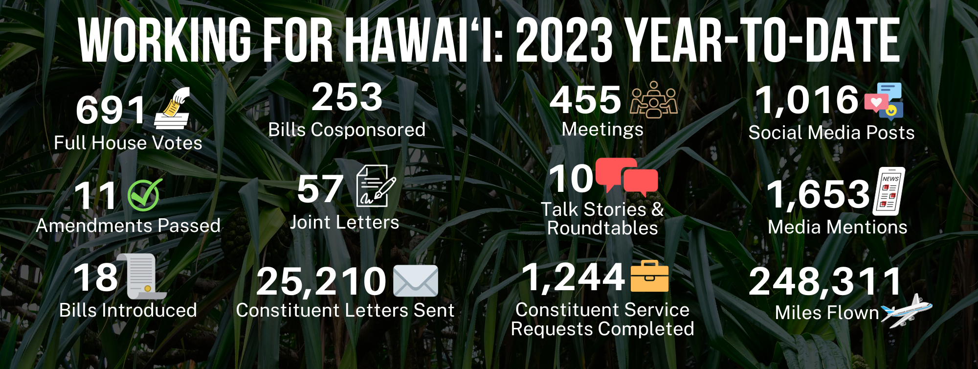 Working for Hawaii 2023