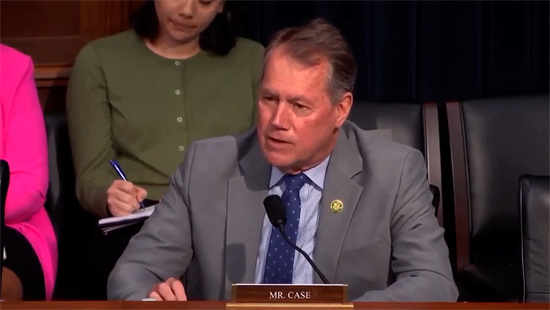 Congressman Case on housing for wildfire victims in House Appropriations, Homeland Security