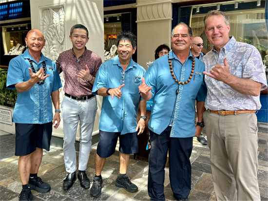 Walking Waikiki with State Representative Adrian Tam