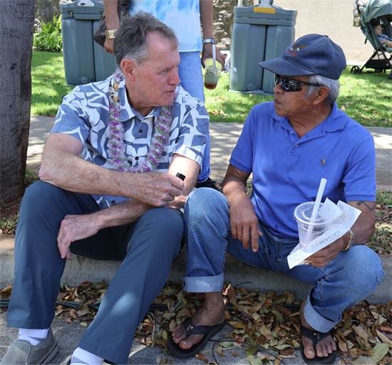 Congressman Case at Filipino Fiesta