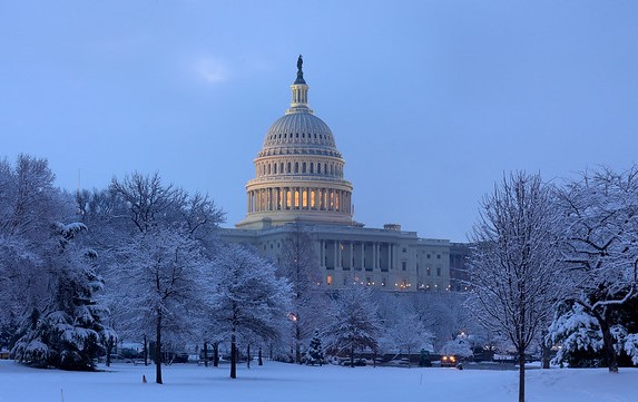 Capitol Dome in Winter